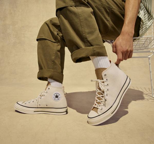 Converse Chuck 70 Crafted Stripe Visoke Superge Rjav | CV-423PVC