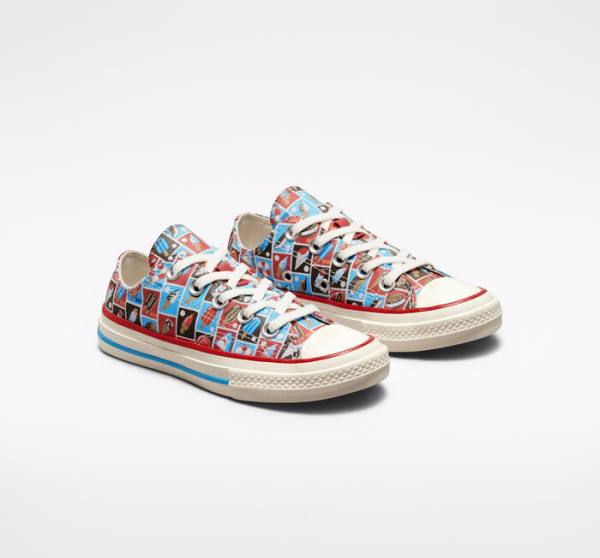 Converse Chuck 70 Frozen Treats Nizke Superge Rdeča / Modra | CV-271HLX