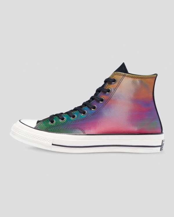 Converse Chuck 70 Iridescent Visoke Superge Črna | CV-129QDK