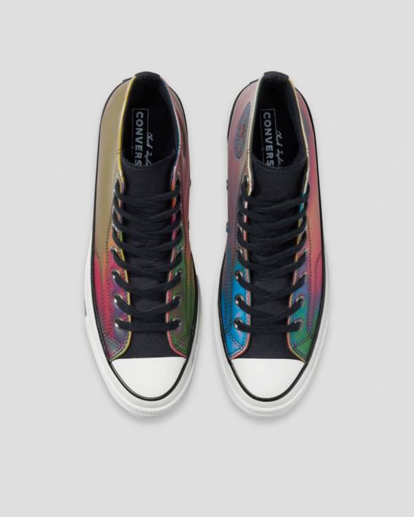 Converse Chuck 70 Iridescent Visoke Superge Črna | CV-129QDK