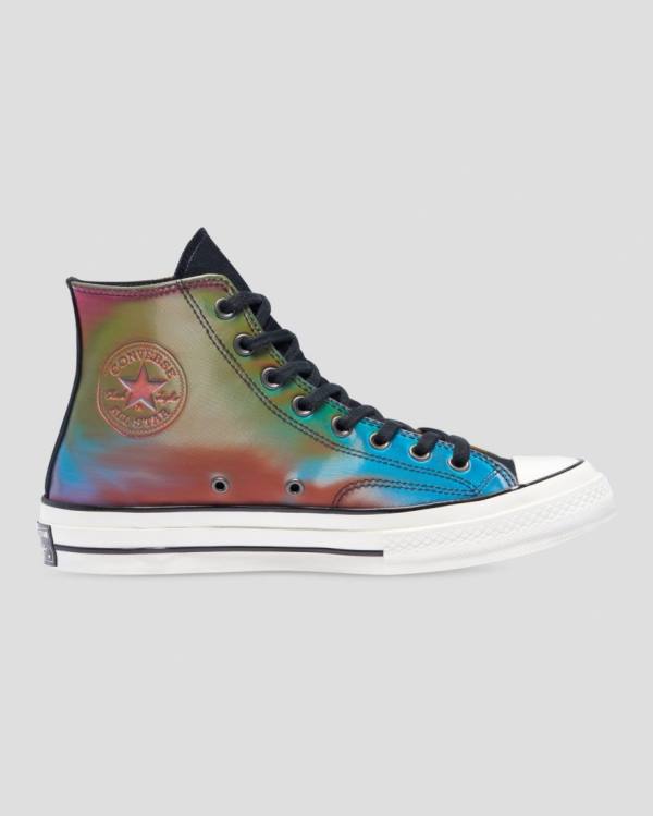 Converse Chuck 70 Iridescent Visoke Superge Črna | CV-129QDK