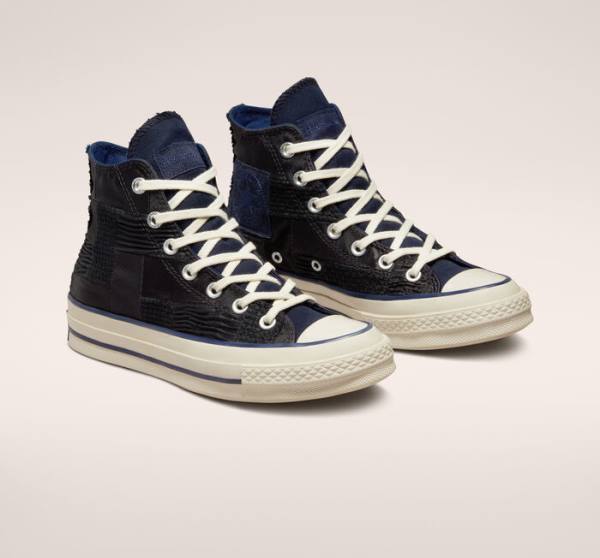 Converse Chuck 70 It's Possible Visoke Superge Črna / Mornarica | CV-074BXG