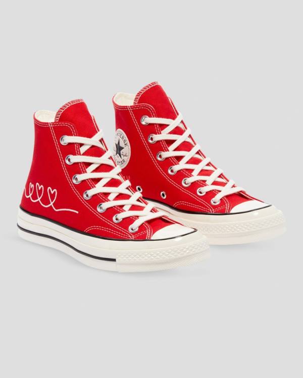 Converse Chuck 70 Love Thread Visoke Superge Rdeča | CV-630JPN