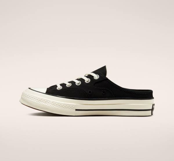 Converse Chuck 70 Mule Nizke Superge Črna | CV-134WRT