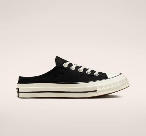 Converse Chuck 70 Mule Nizke Superge Črna | CV-134WRT