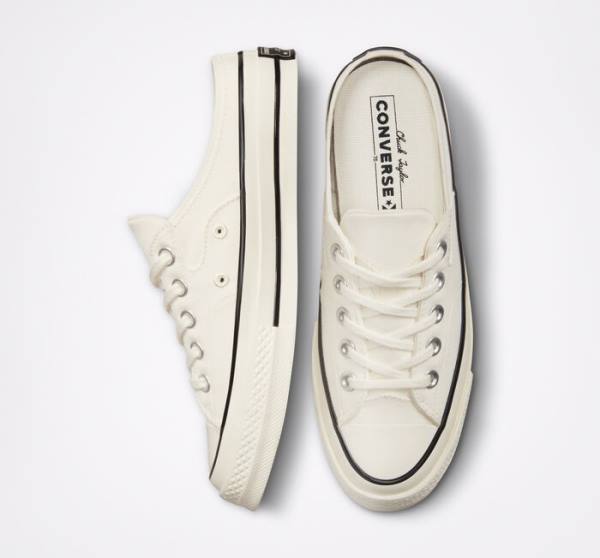 Converse Chuck 70 Mule Nizke Superge Črna | CV-327NTS