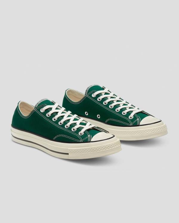 Converse Chuck 70 Organic Canvas Nizke Superge Zelena | CV-287KVX