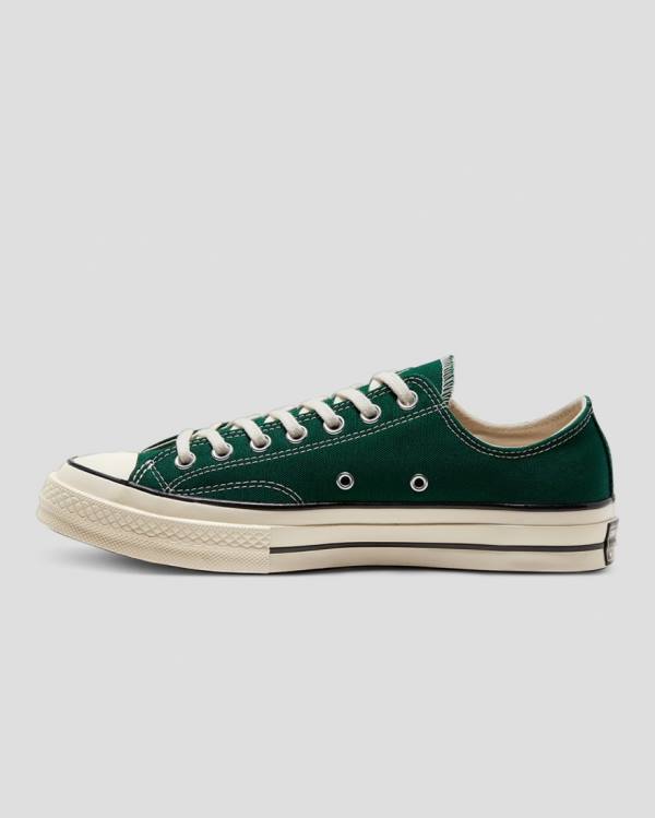 Converse Chuck 70 Organic Canvas Nizke Superge Zelena | CV-287KVX