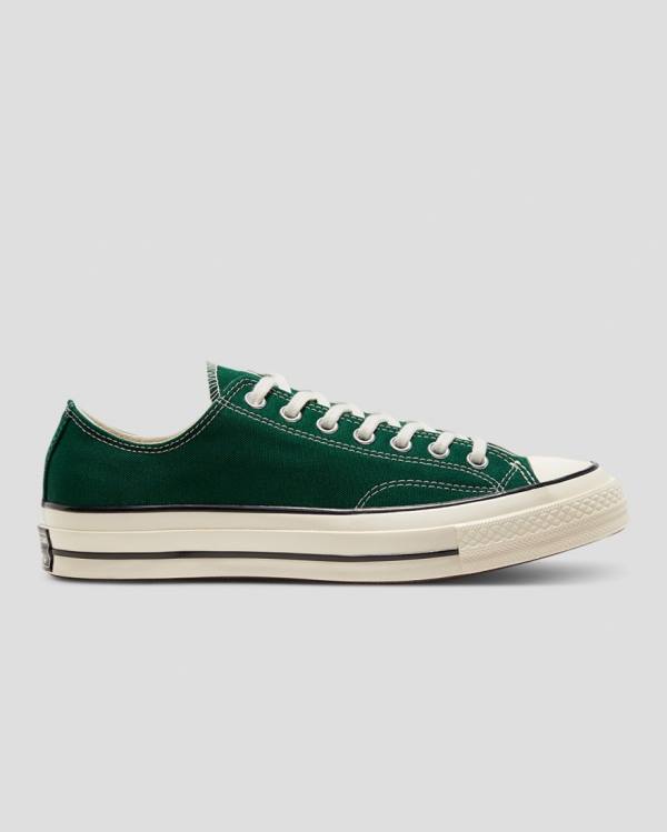 Converse Chuck 70 Organic Canvas Nizke Superge Zelena | CV-287KVX