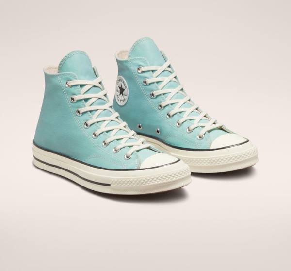 Converse Chuck 70 Pastel Polyester Visoke Superge Črna | CV-215YDZ