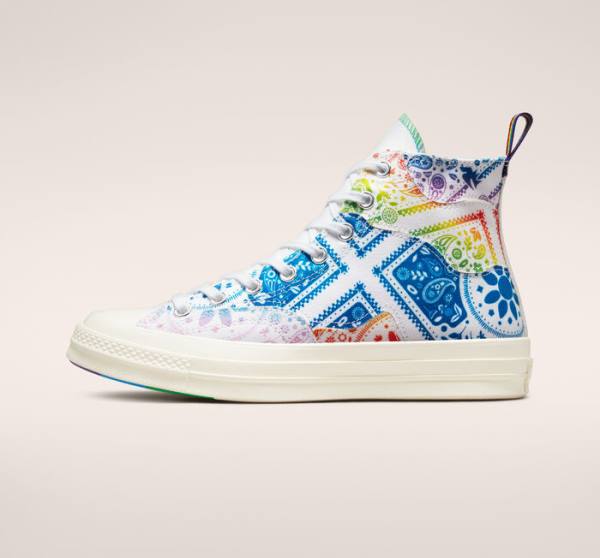 Converse Chuck 70 Pride Visoke Superge Bela / Rdeča | CV-594IGR