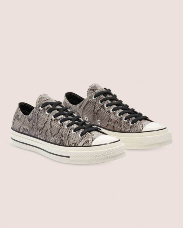 Converse Chuck 70 Reptile Suede Nizke Superge Siva | CV-260UHV