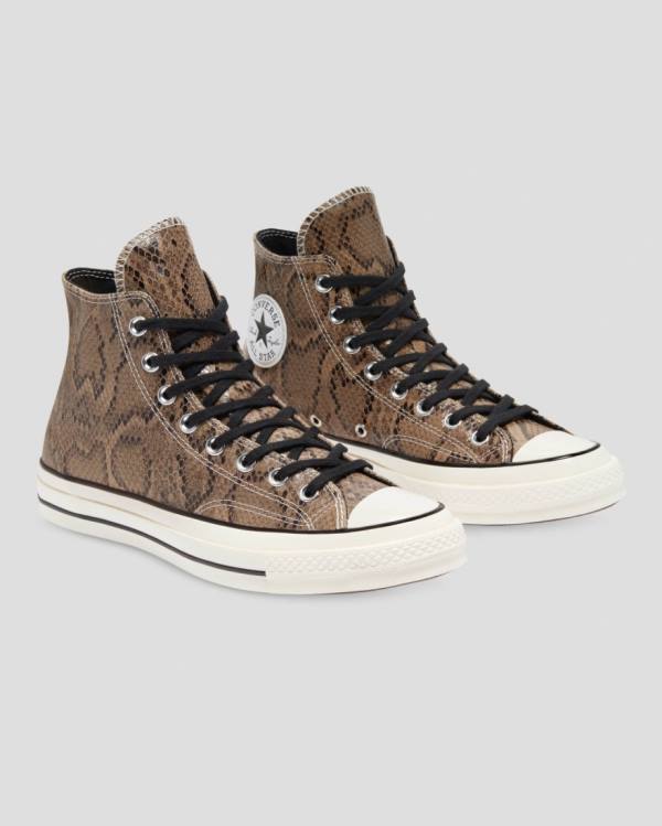 Converse Chuck 70 Reptile Suede Visoke Superge Rjav | CV-165WNL