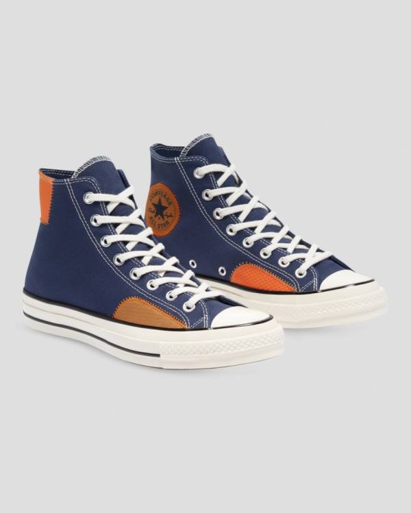 Converse Chuck 70 Ripstop Visoke Superge Modra | CV-069RDO