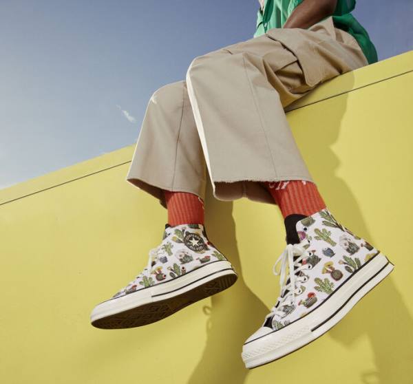 Converse Chuck 70 Succulents Visoke Superge Črna | CV-123ASG