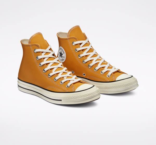 Converse Chuck 70 Sunflower Yellow Visoke Superge Črna | CV-682WCO