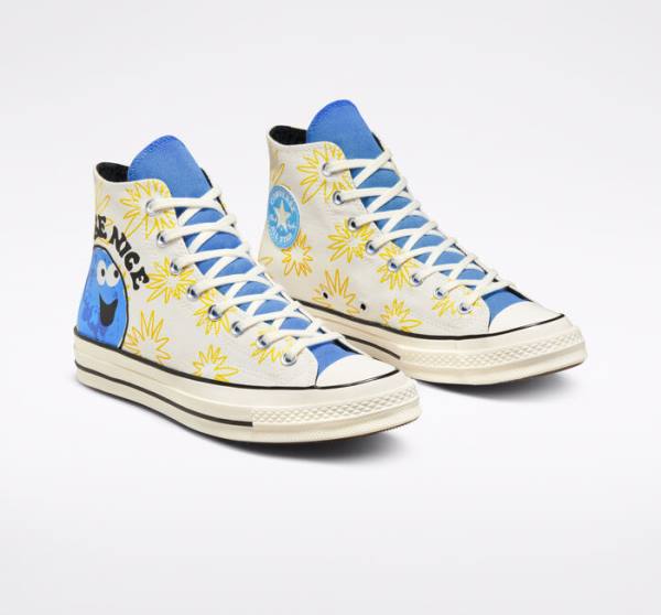 Converse Chuck 70 Sunny Floral Visoke Superge Modra | CV-591RKZ