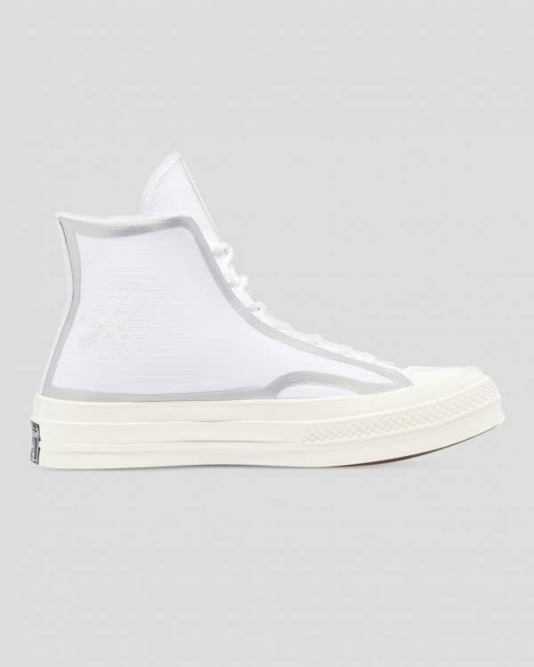 Converse Chuck 70 Tape Seam Visoke Superge Bela | CV-597GQL