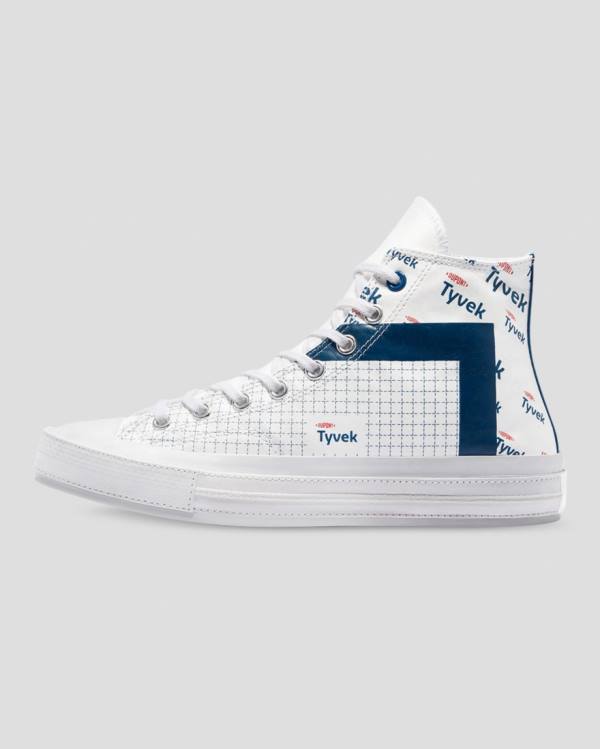 Converse Chuck 70 Tyvek Visoke Superge Bela | CV-125CIX