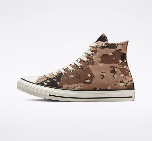 Converse Chuck Taylor All Star Archive Camo Visoke Superge Rjav / Črna | CV-698HFV