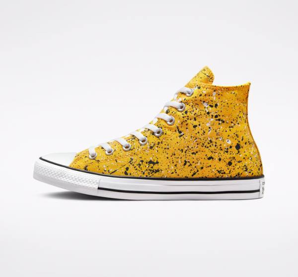 Converse Chuck Taylor All Star Archive Paint Splatter Visoke Superge Bela | CV-185HKO