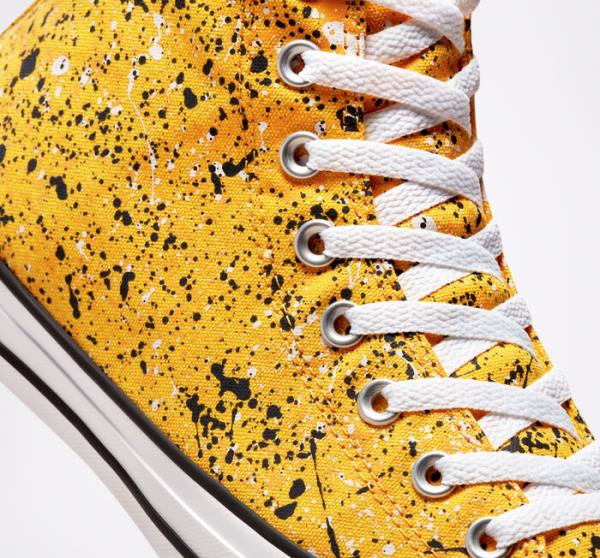 Converse Chuck Taylor All Star Archive Paint Splatter Visoke Superge Bela | CV-185HKO