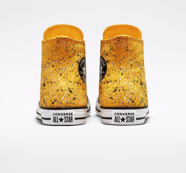 Converse Chuck Taylor All Star Archive Paint Splatter Visoke Superge Bela | CV-185HKO