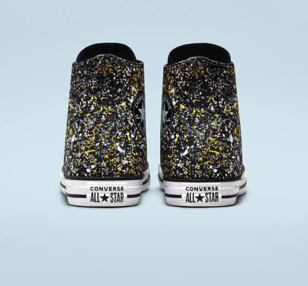 Converse Chuck Taylor All Star Archive Paint Splatter Visoke Superge Črna / Bela | CV-187GUB