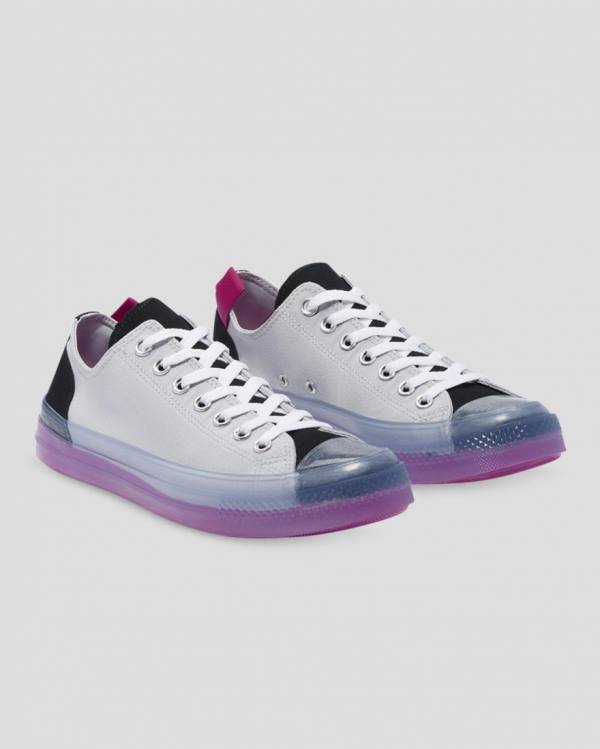 Converse Chuck Taylor All Star CX Colour Blocked Nizke Superge Bela Črna | CV-801BKJ