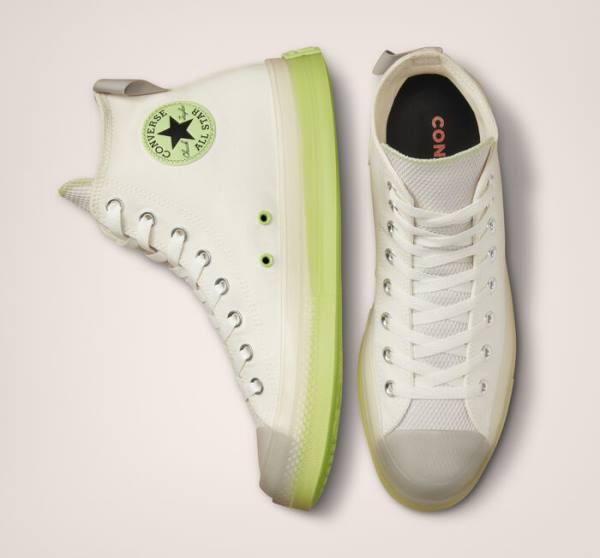 Converse Chuck Taylor All Star CX Crafted Stripes Visoke Superge Svetloba Zelena | CV-083FJQ