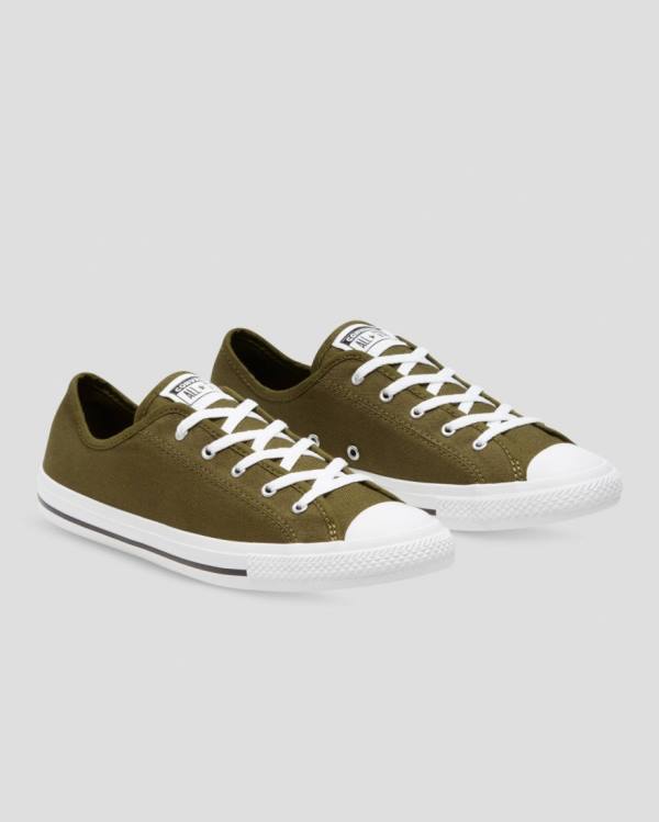 Converse Chuck Taylor All Star Dainty Mix And Match Nizke Superge Olivno Zelene | CV-907DLG