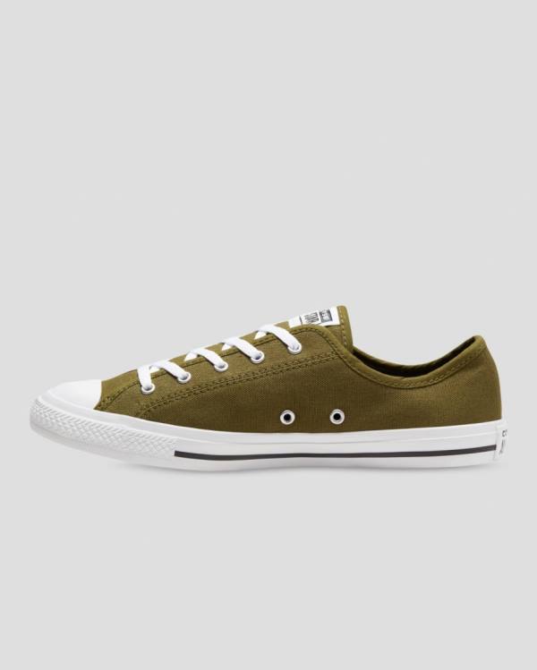 Converse Chuck Taylor All Star Dainty Mix And Match Nizke Superge Olivno Zelene | CV-907DLG