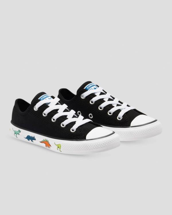 Converse Chuck Taylor All Star Dinoverse Nizke Superge Črna | CV-170QSB