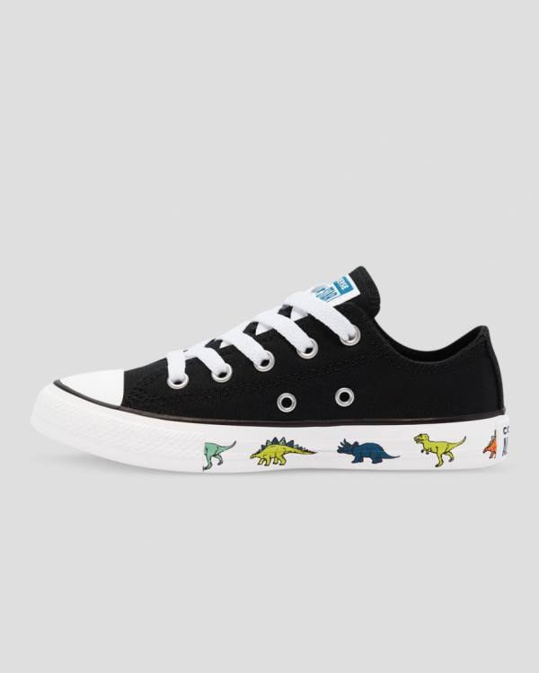 Converse Chuck Taylor All Star Dinoverse Nizke Superge Črna | CV-170QSB