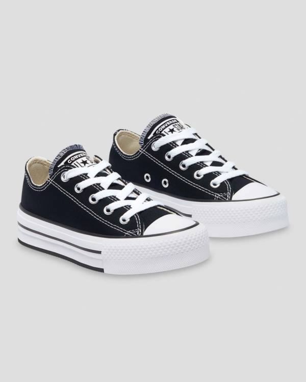 Converse Chuck Taylor All Star EVA Platform Nizke Superge Črna | CV-510NYO