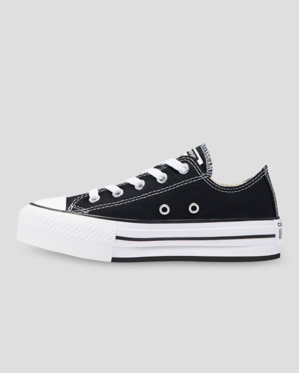 Converse Chuck Taylor All Star EVA Platform Nizke Superge Črna | CV-510NYO