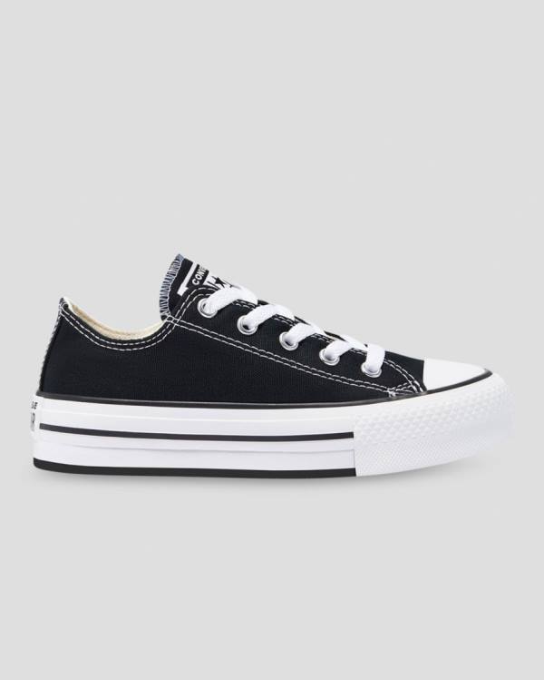 Converse Chuck Taylor All Star EVA Platform Nizke Superge Črna | CV-510NYO