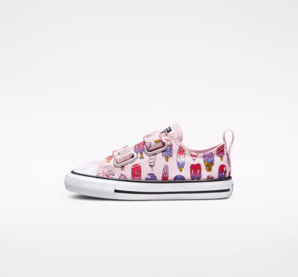 Converse Chuck Taylor All Star Easy-On Frozen Treats Nizke Superge Roza / Roza | CV-347NRE