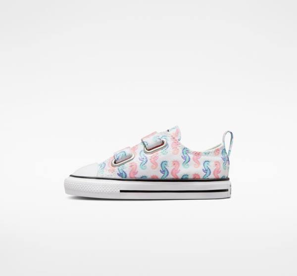 Converse Chuck Taylor All Star Easy-On Seahorses Nizke Superge Bela / Roza / Svetloba | CV-526WAY