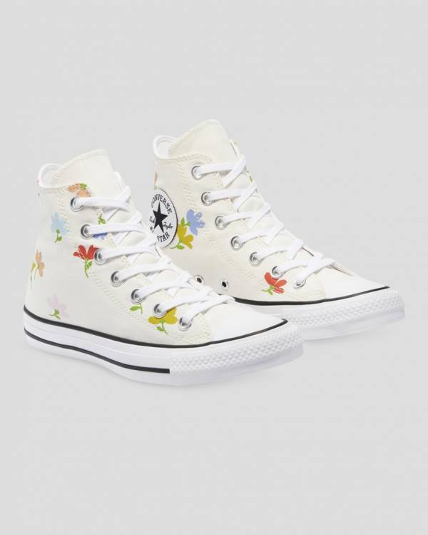 Converse Chuck Taylor All Star Garden Party Visoke Superge Bež | CV-461RXQ