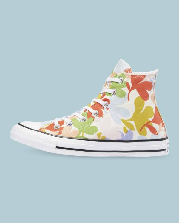 Converse Chuck Taylor All Star Garden Party All Over Visoke Superge Bež | CV-561FMT