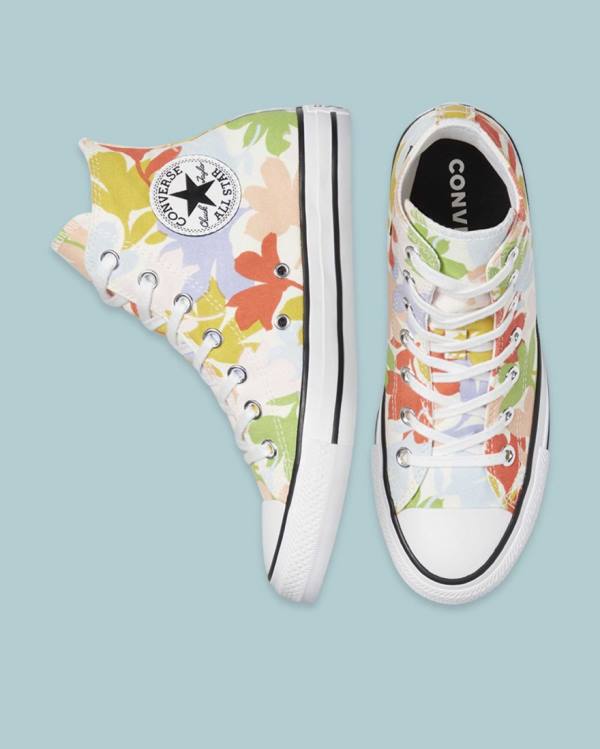 Converse Chuck Taylor All Star Garden Party All Over Visoke Superge Bež | CV-561FMT