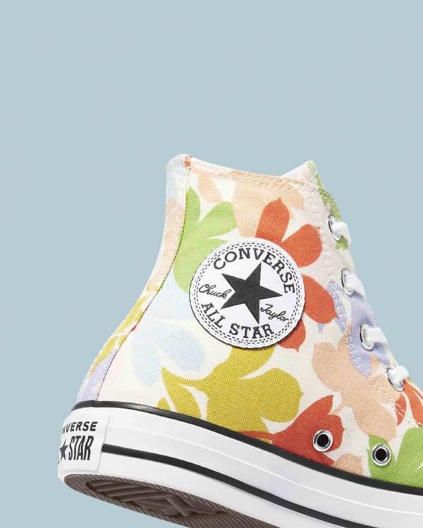 Converse Chuck Taylor All Star Garden Party All Over Visoke Superge Bež | CV-561FMT