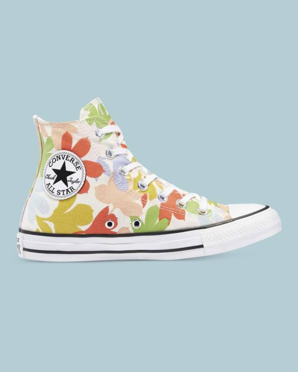 Converse Chuck Taylor All Star Garden Party All Over Visoke Superge Bež | CV-561FMT