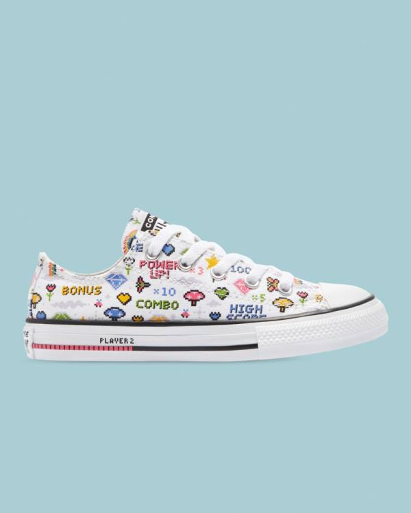 Converse Chuck Taylor All Star Girls Gamer Visoke Superge Bela | CV-561MEG