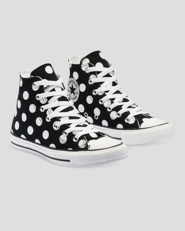 Converse Chuck Taylor All Star Glitter Shine Visoke Superge Črna | CV-964ISZ