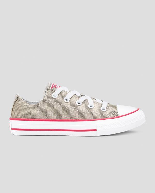 Converse Chuck Taylor All Star Glitter Textile Nizke Superge Rjav | CV-254WYD