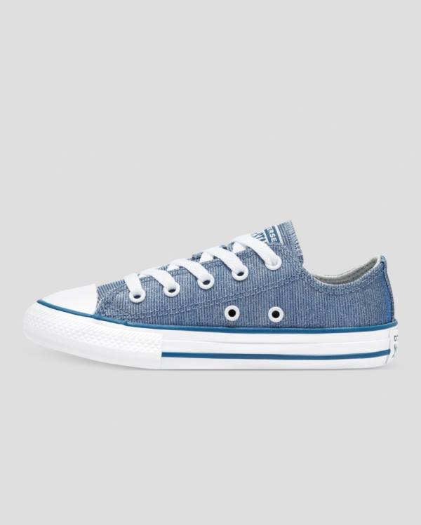 Converse Chuck Taylor All Star Glitter Textile Nizke Superge Modra | CV-795VXM