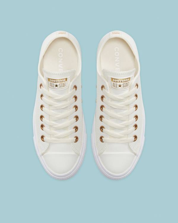 Converse Chuck Taylor All Star Go Gold SL Nizke Superge Bež | CV-140DEZ