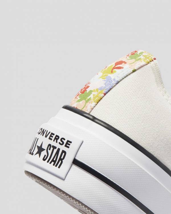 Converse Chuck Taylor All Star Lift Garden Party Nizke Superge Bež | CV-451QOW